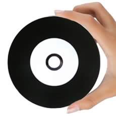 CD-Rohlinge Vinyl-Design